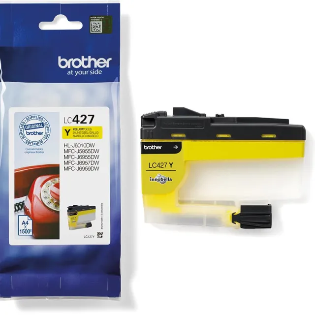 Brother LC-427Y inktcartridge geel