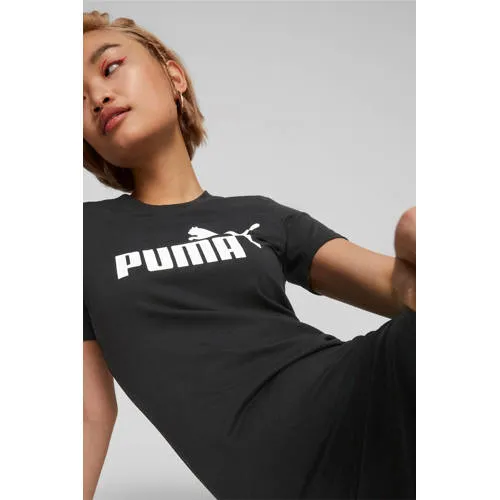 Puma ESS Slim Tee Dress t-shirtjurk zwart, foto 2