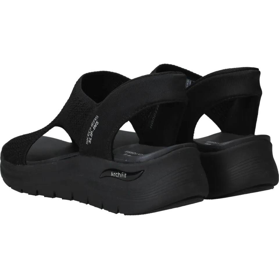 Skechers Arch Fit 2.0 My Everyday Slip-Ins sandaal zwart, foto 3