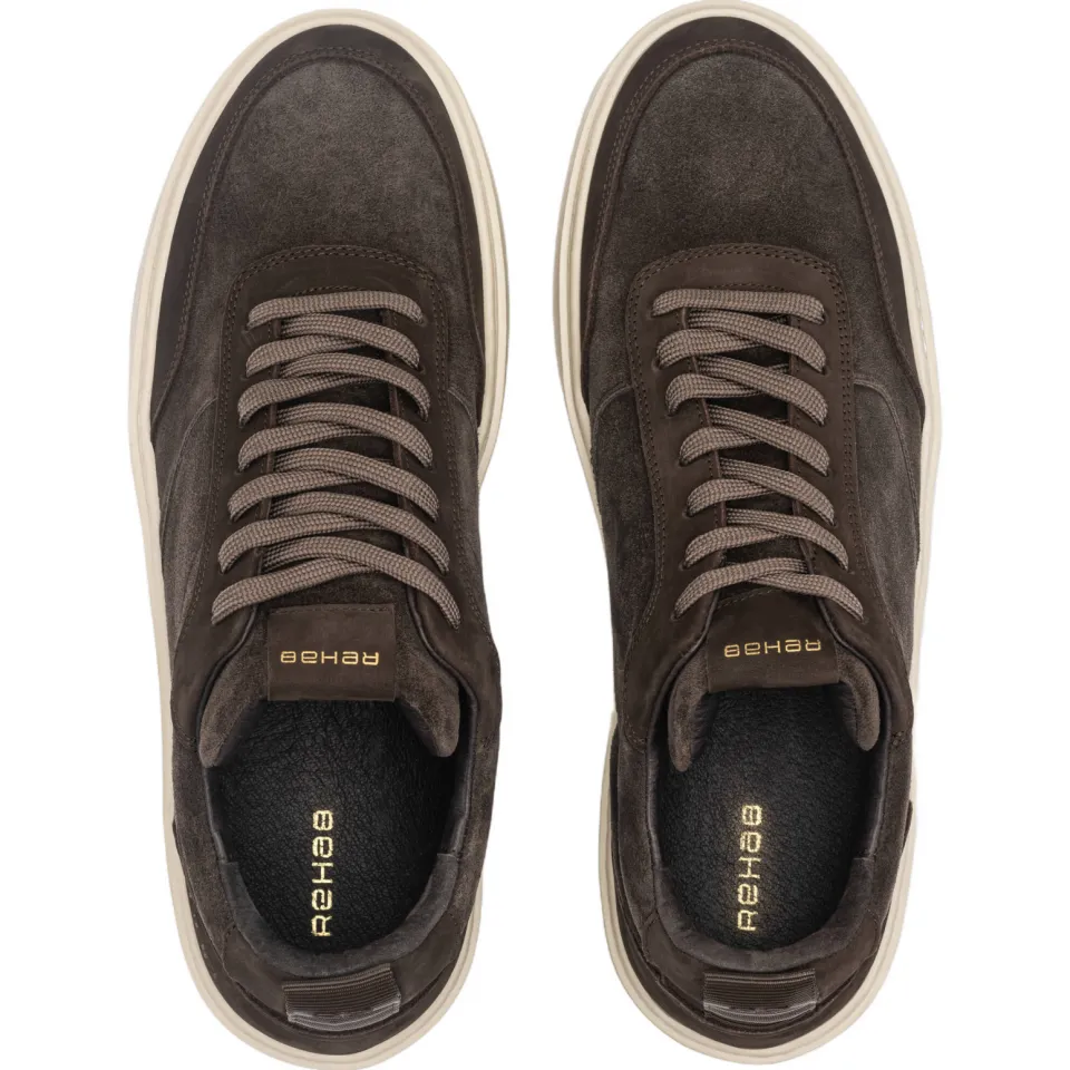 Rehab Creon Mix sneakers bruin, foto 6