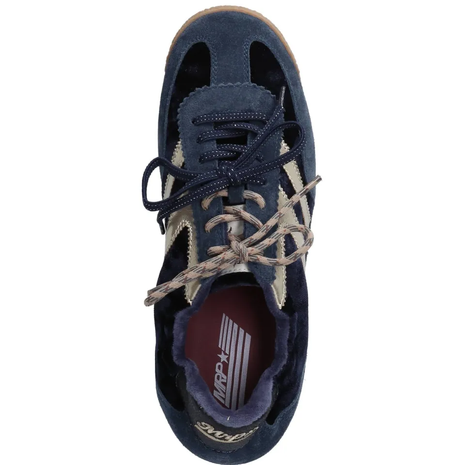 Mrp Utah suède sneakers - blauw/donkerblauw, foto 6