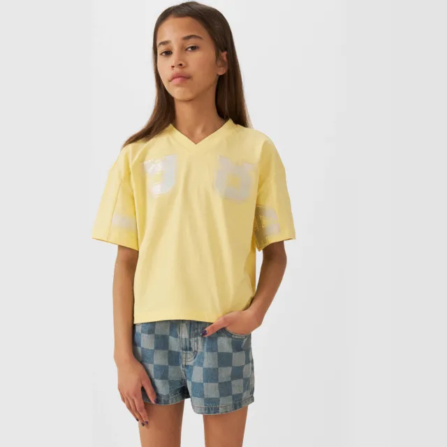 Coolcat Hailey denim short blauw