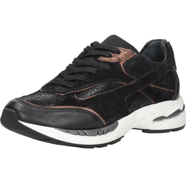 Aqa sneakers laag donkerblauw zwart, foto 3
