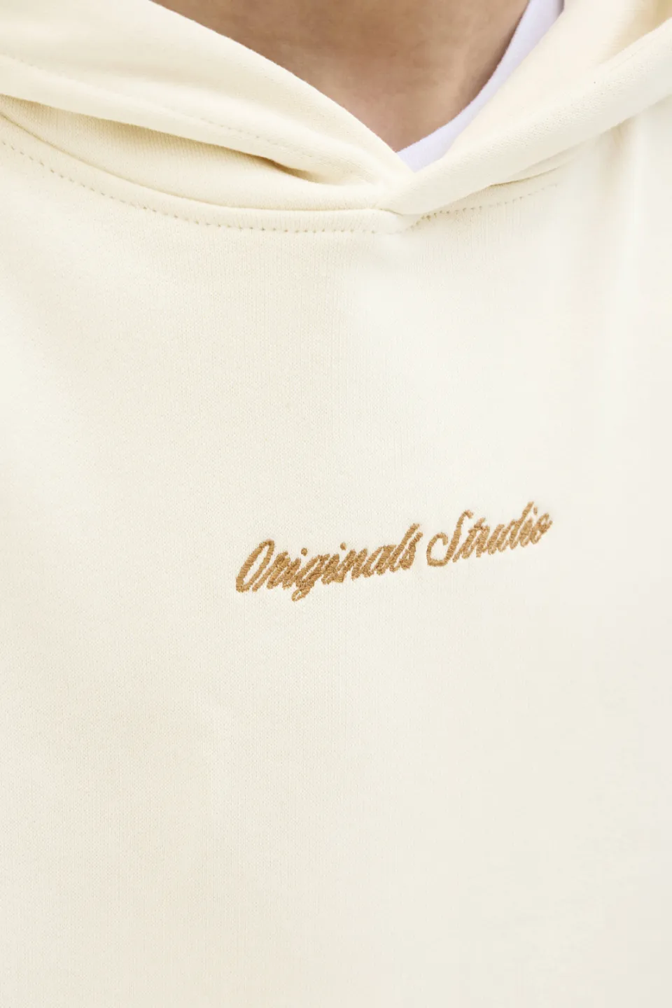 Jack & Jones JUNIOR hoodie ecru, foto 6