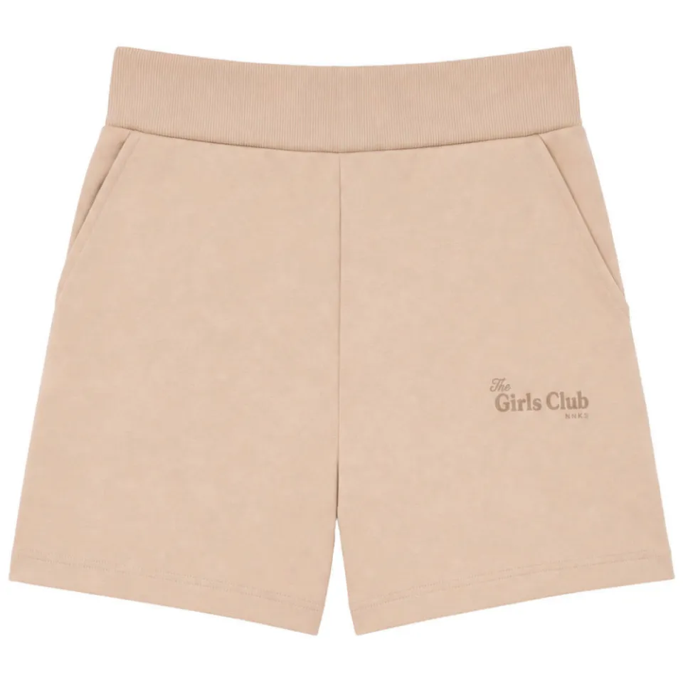 Nik & Nik sweatshort lichtbruin, foto 2