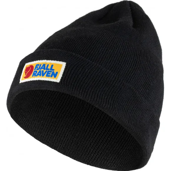 Fjällräven Vardag Classic Beanie - Muts maat One Size, zwart