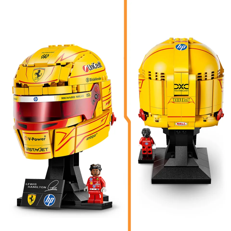 Lego Editions Vehicles Scuderia Ferrari HP Helm van Lewis Hamilton Set 43022, foto 6