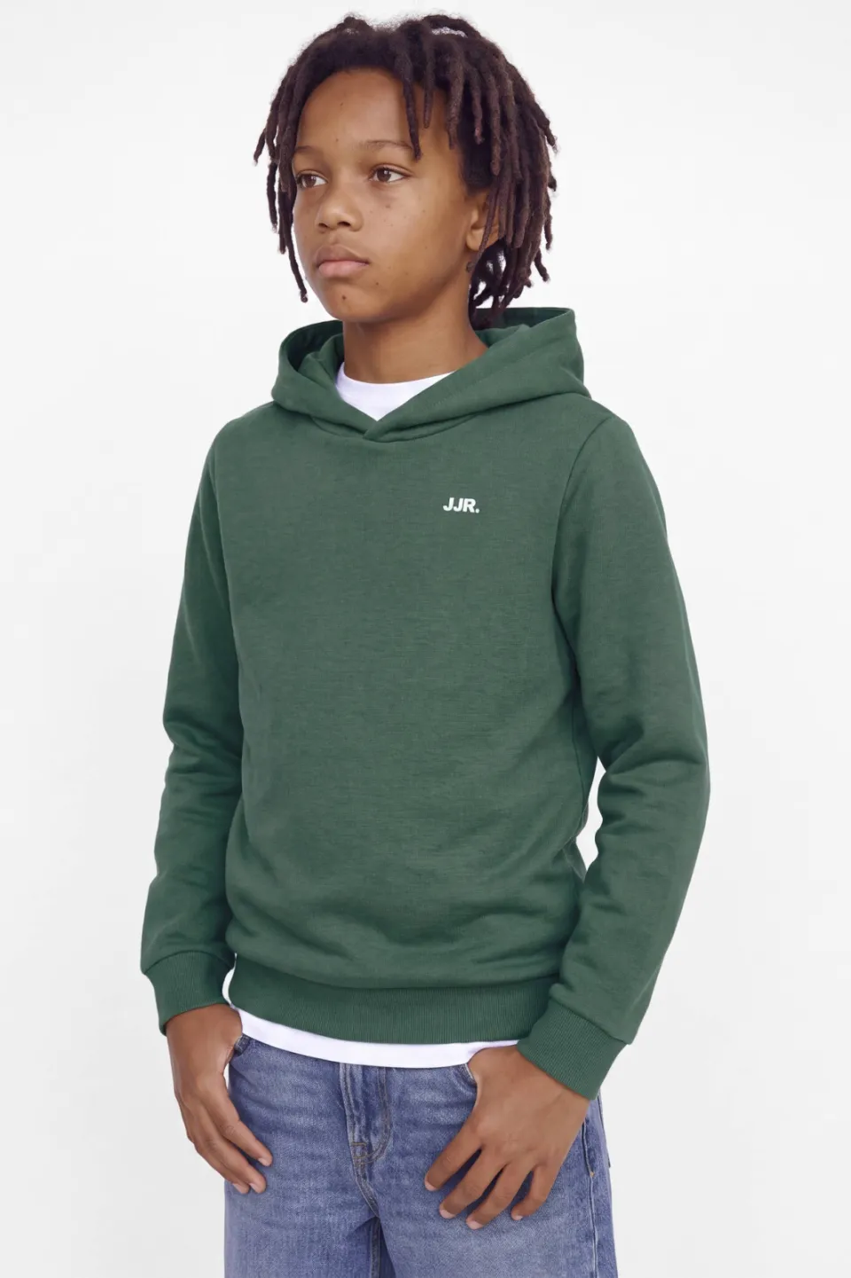 JJ Rebel JUNIOR rechtvallende hoodie - groen, foto 5
