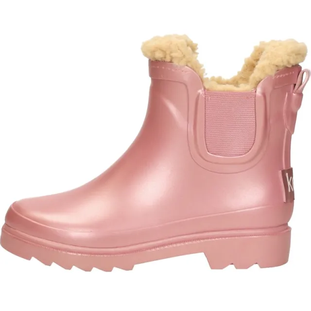 Keq Chelsea Rainboots Fur regenlaarzen roze, foto 2