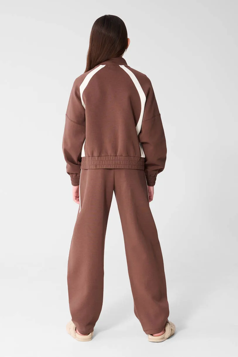 Shoeby casual broek bruin, foto 5