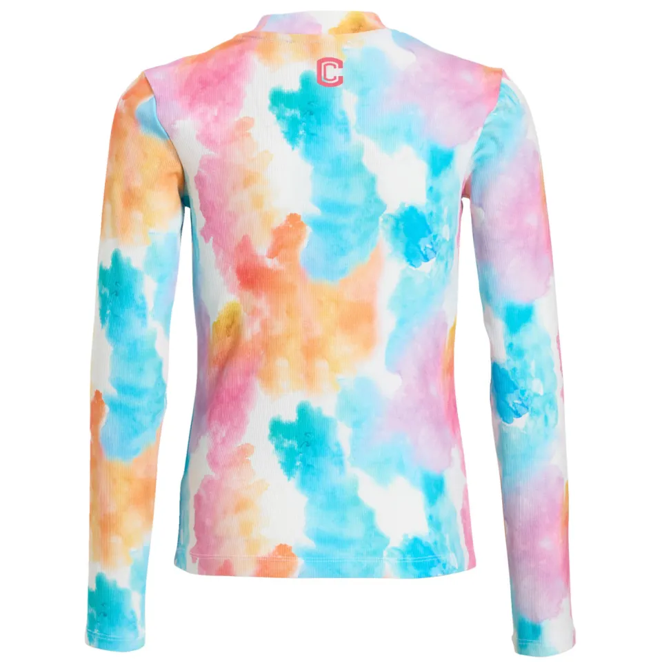 Coolcat longsleeve tie-dye roze, foto 2