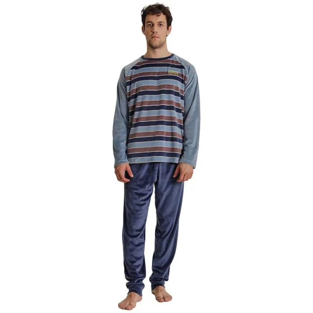 Munich Pyjama-sets Munich MU3 Blauw