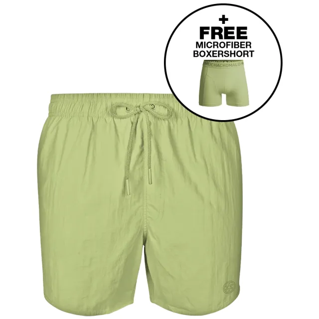 Muchachomalo zwembroek heren groen