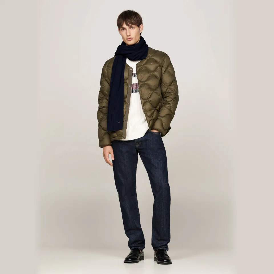 Tommy Hilfiger Flag sjaal donkerblauw blauw, foto 3