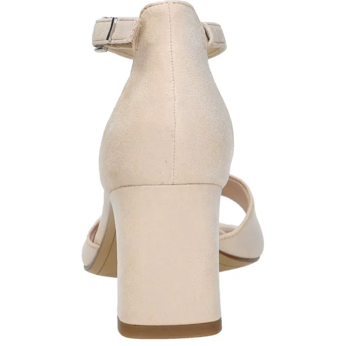 Tamaris sandalette met hak beige, foto 7