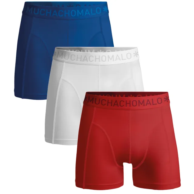 Muchachomalo Heren 3-pack Boxershorts Veelkleurig