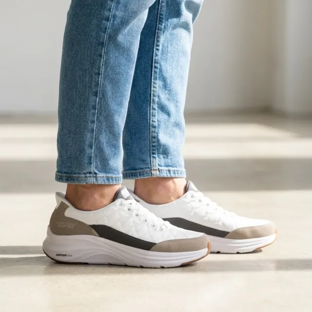 Skechers Slip-ins Contour Foam sneakers wit, foto 5