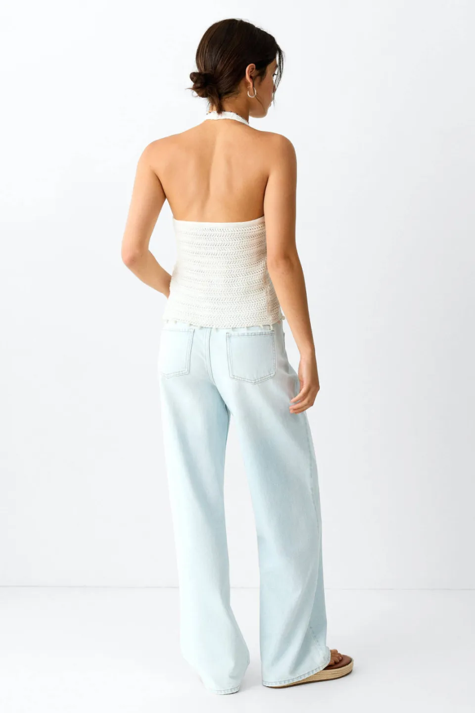 Mango TEEN baggy jeans - lichtblauw, foto 3