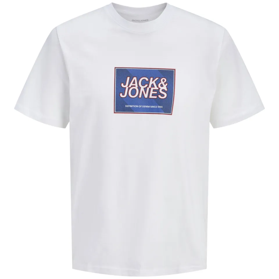 Jack & Jones Junior T-shirt wit, foto 3