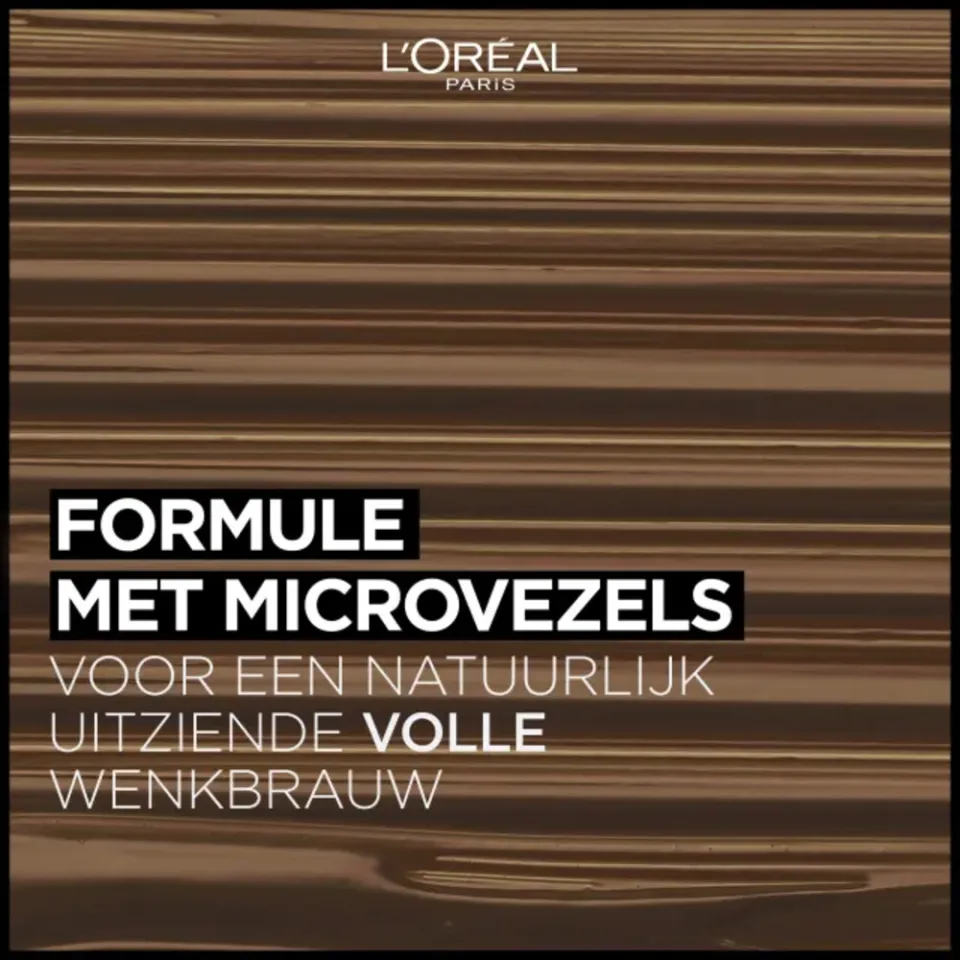 L'oréal Infaillible up to 24H Brow Mascara 3.0 Brunette bruin, foto 5