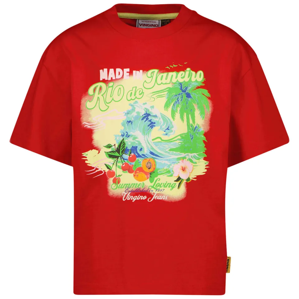Vingino Henske T-shirt rood, foto 2