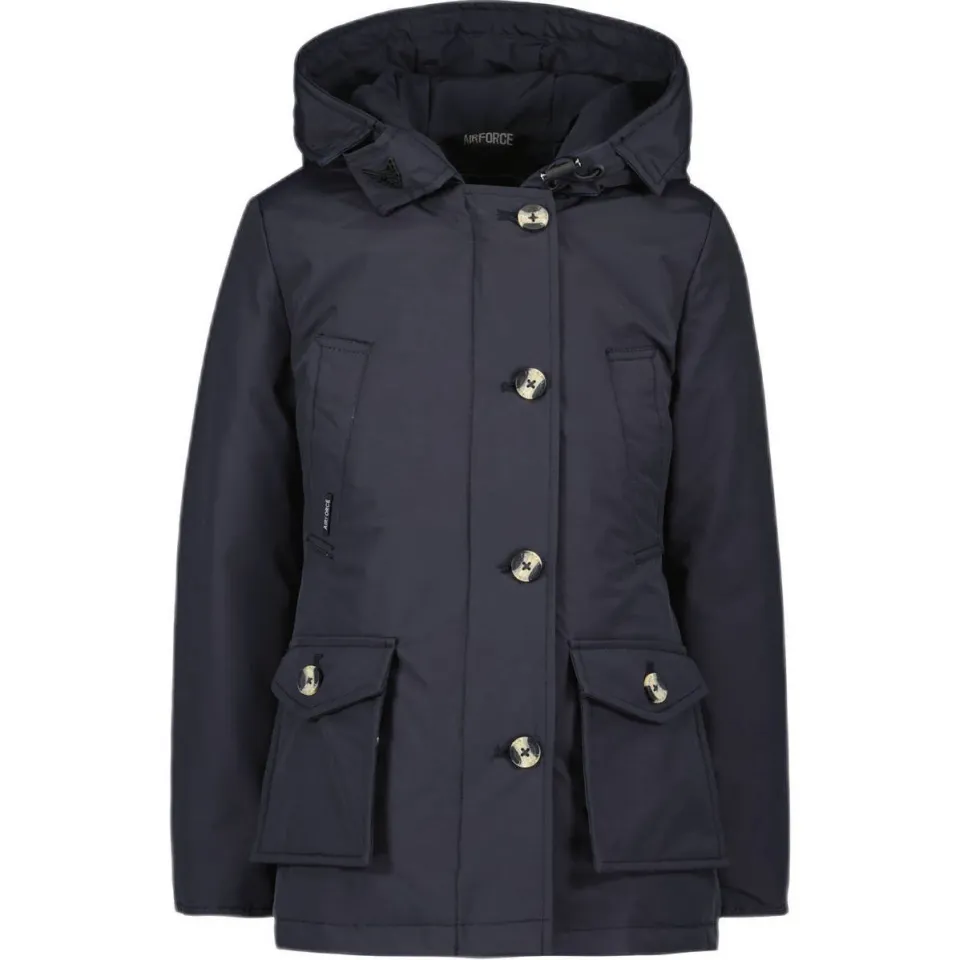 Airforce winterjas donkerblauw