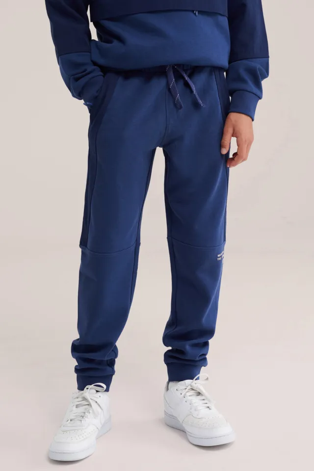 WE Fashion joggingbroek blauw, foto 3