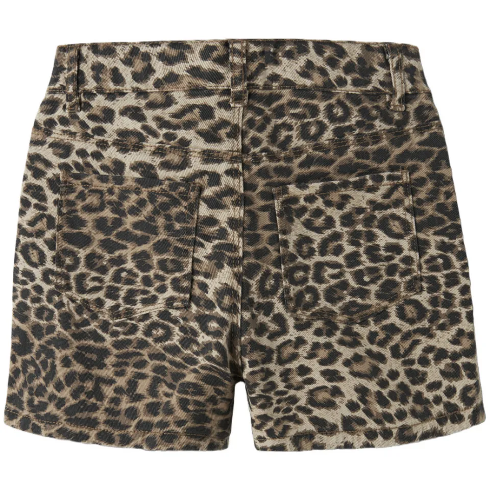 NAME IT NKFROSE korte broek bruin dierenprint, foto 3