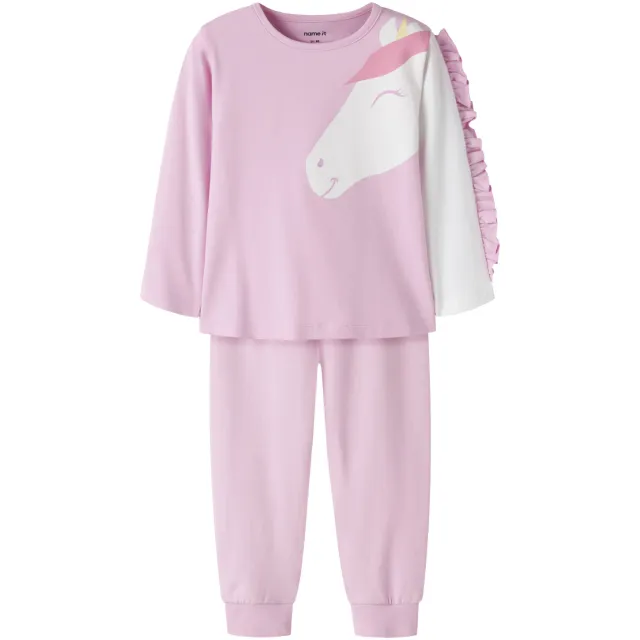 NAME IT pyjama roze wit Roze/wit