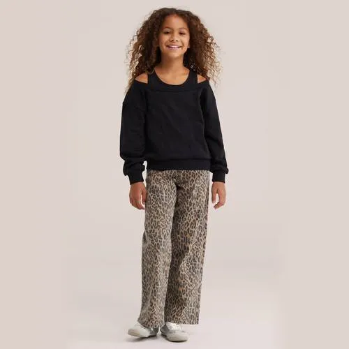 WE Fashion gemêleerde sweater - zwart, foto 3