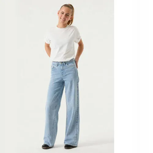 Garcia Annemay wide leg jeans - lichtblauw, foto 2