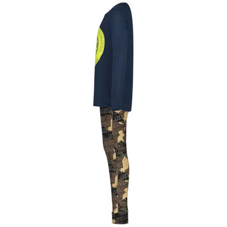 Vingino WOLF pyjama donkerblauw donkerblauw/army, foto 3