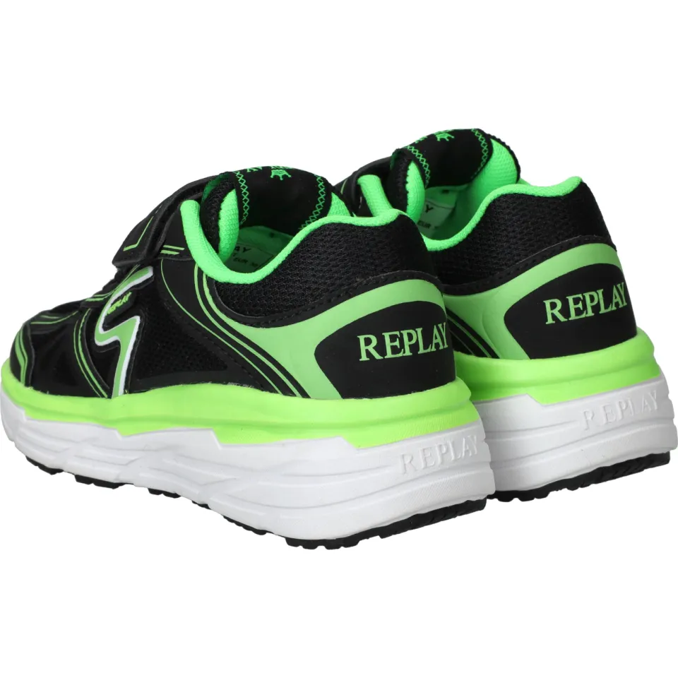 Replay Christal Jr 11 sneakers zwart, foto 5