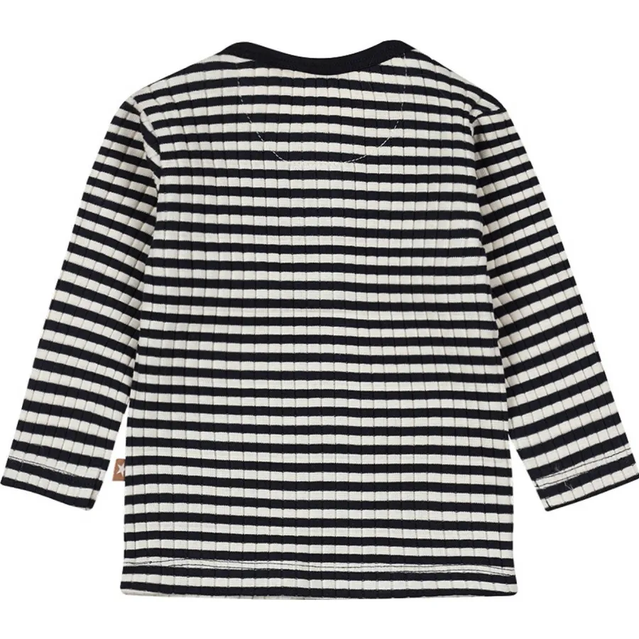 Dirkje gestreepte longsleeve blauw/wit, foto 2