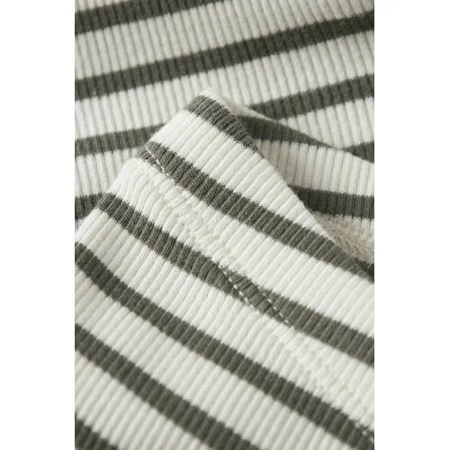 NAME IT BABY super skinny babybroek olijfgroen/ecru, foto 5