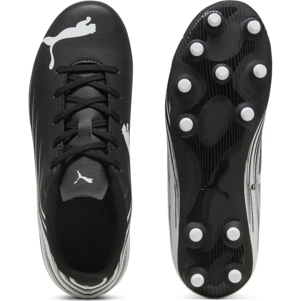 Puma Attacanto II voetbalschoenen zwart/wit, foto 4