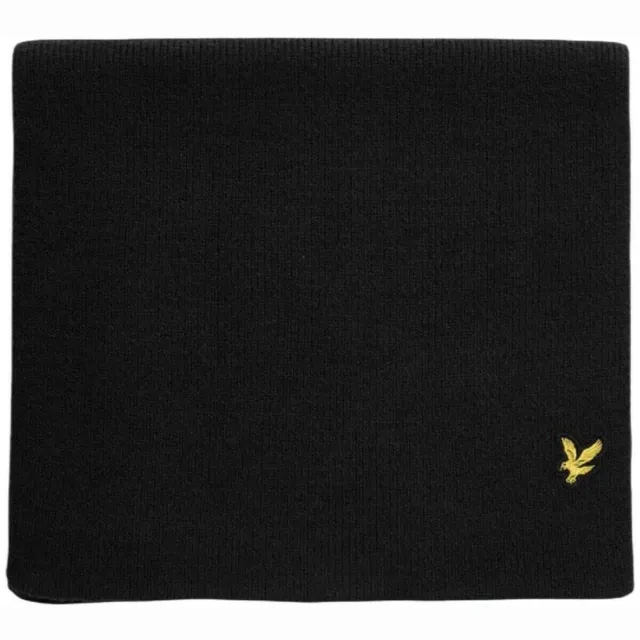 Lyle & Scott Sjaal Lyle & Scott Plain Scarf 263MLSSV2300A Zwart