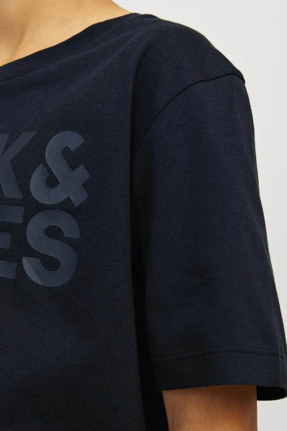 Jack & Jones JJECORP t-shirt marineblauw, foto 6