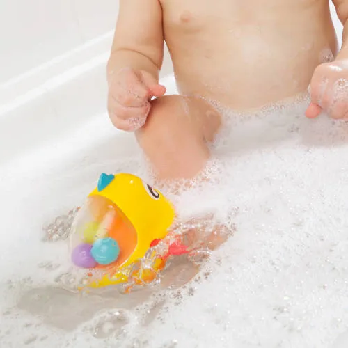 PLAYGRO Peddelende Badvis badspeelgoed geel, foto 4