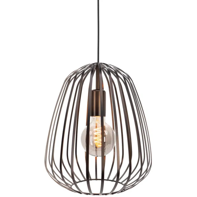 EGLO Espinal Hanglamp - E27 - Ø 28 cm - Brons - Staal Brons;