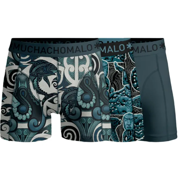 Muchachomalo Heren 3-pack Boxershorts Kirituhi Veelkleurig