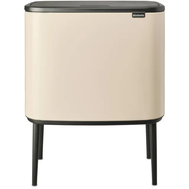 Brabantia Brabantia Bo Touch Bin, met 3 binnenemmers, 3 x 11L - Soft Beige