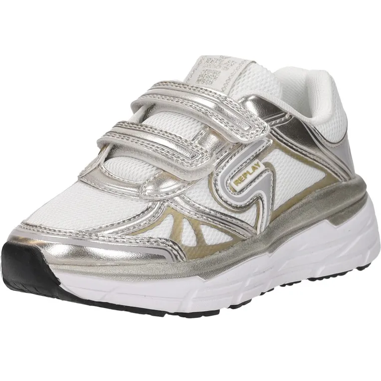 Replay Christal sneakers goud, foto 4