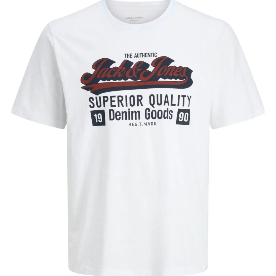 Jack & Jones Junior T-shirt wit, foto 2