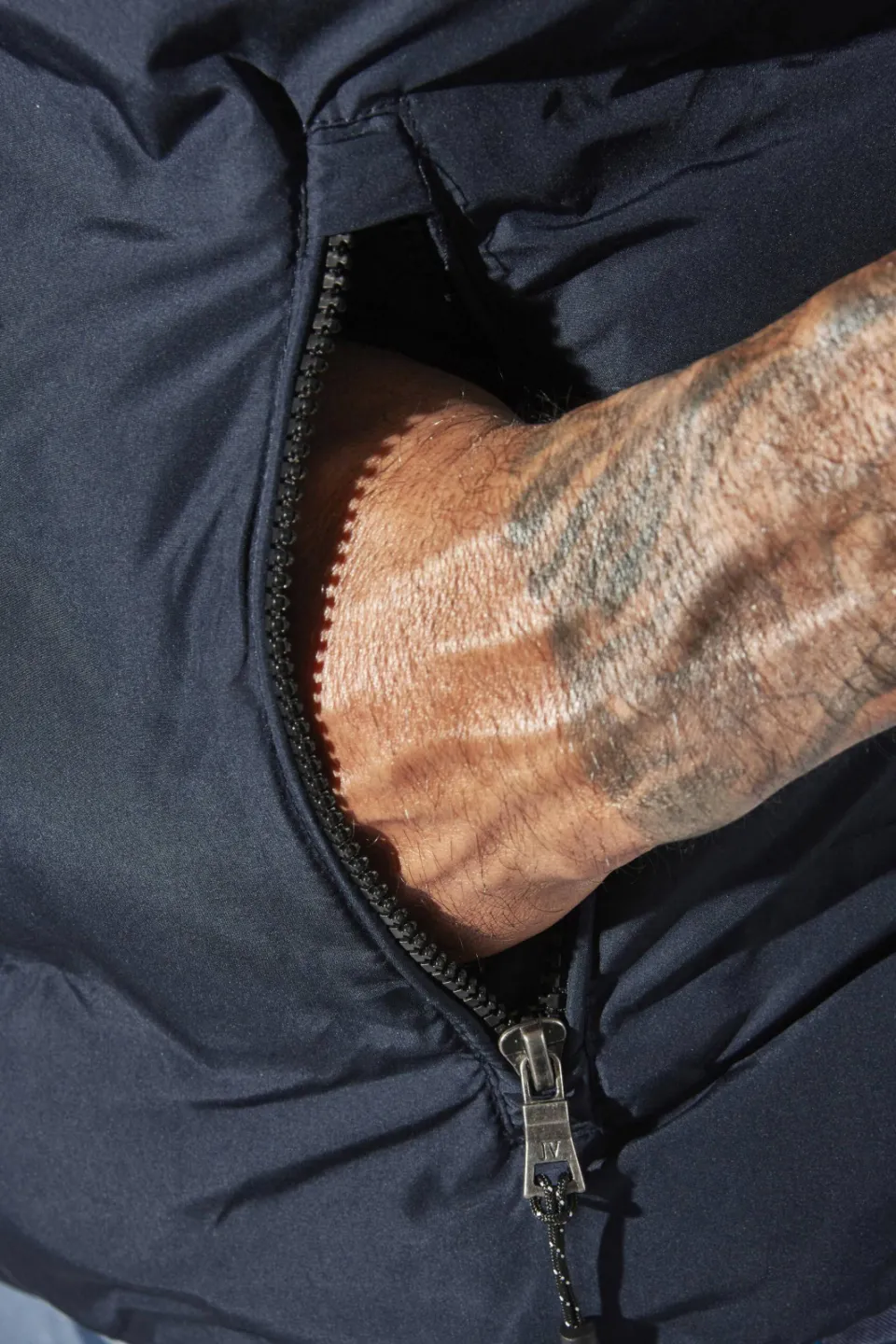 Jan Vanderstorm bodywarmer ERKULF donkerblauw blauw, foto 5