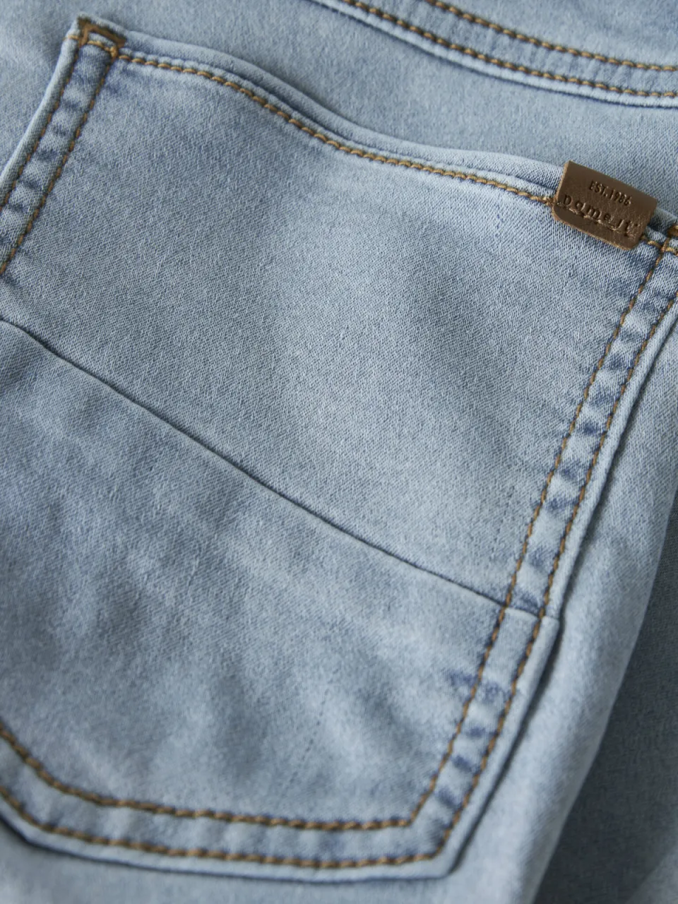 NAME IT KIDS slim fit jeans light blue denim, foto 2