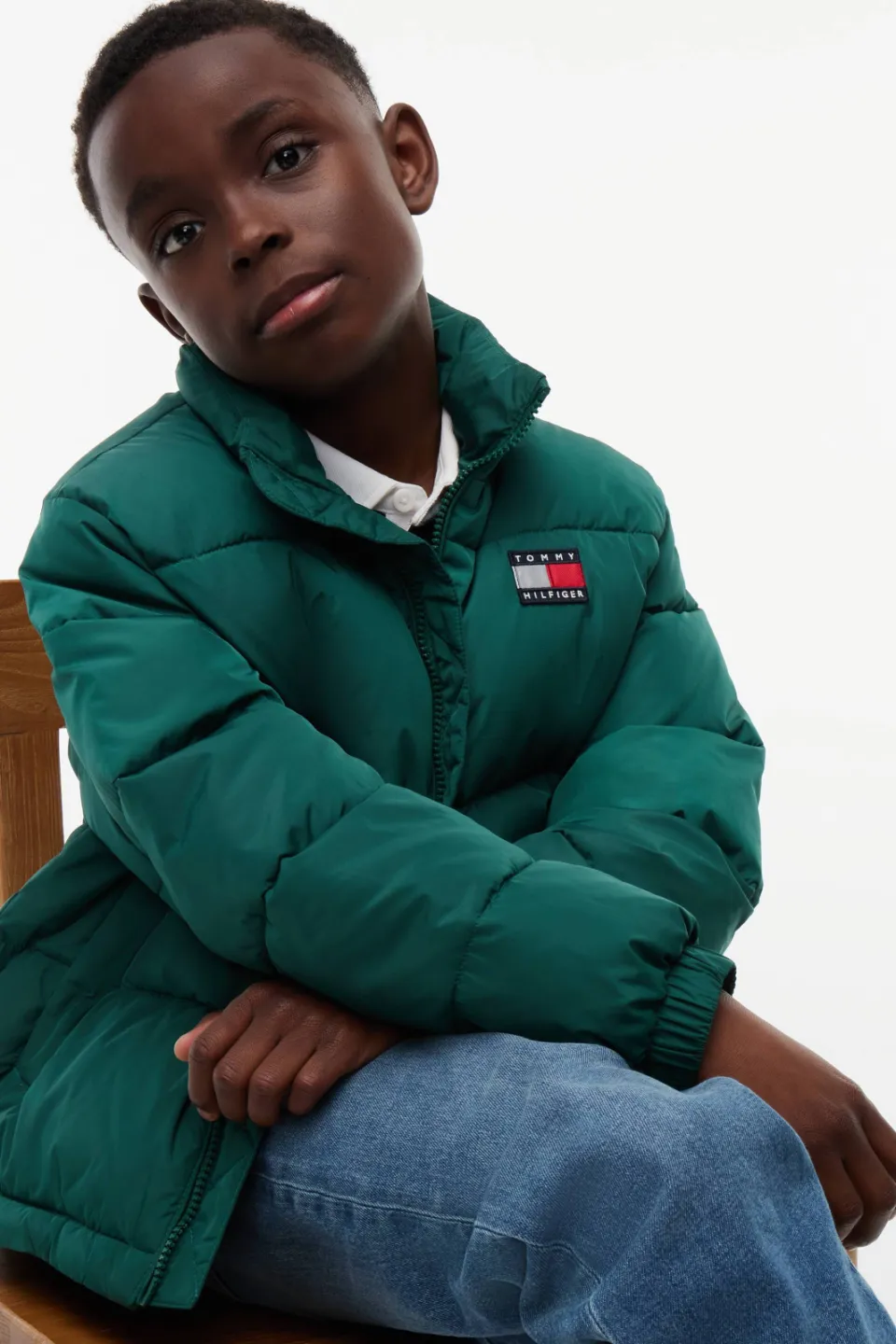 Tommy Hilfiger pufferjas groen, foto 5