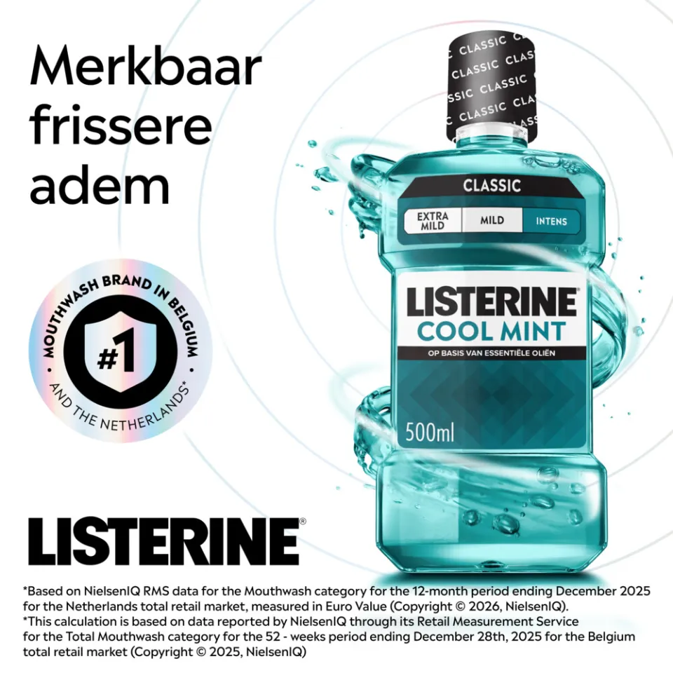 Listerine Cool Mint Intense mondwater, foto 4