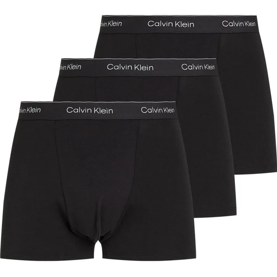Calvin Klein Relaxed Cotton Stretch trunk boxershorts zwart (3-pack), foto 2