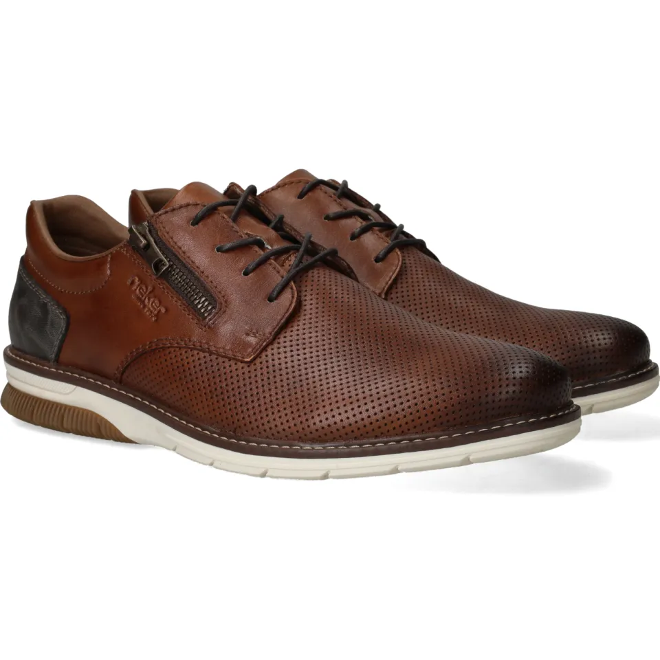 Rieker 14412 veterschoen bruin, foto 3